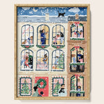 Holiday Apartment Windows Serving Tray Gallery Image 1