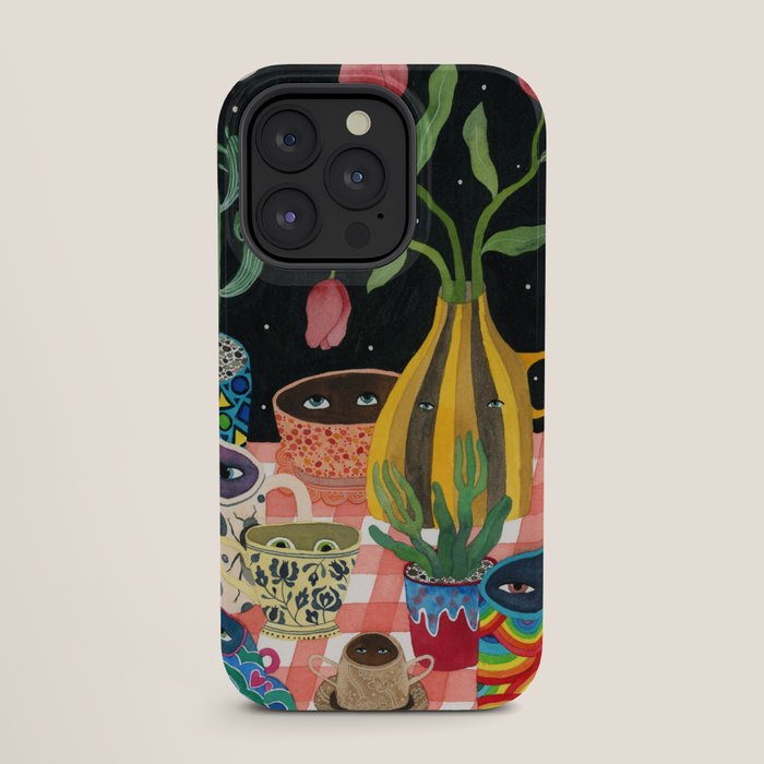 Suspicious mugs 2 iPhone Case Gallery Image 27