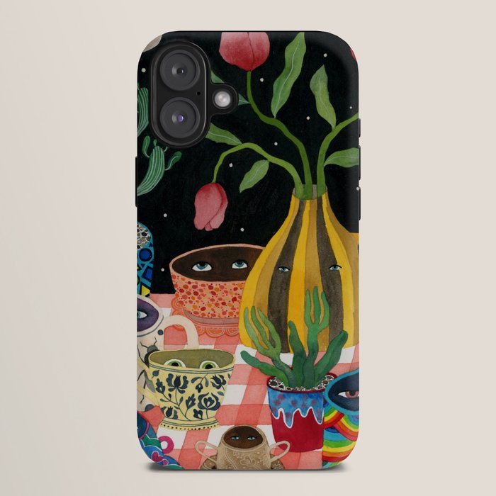 Suspicious mugs 2 iPhone Case Gallery Image 10