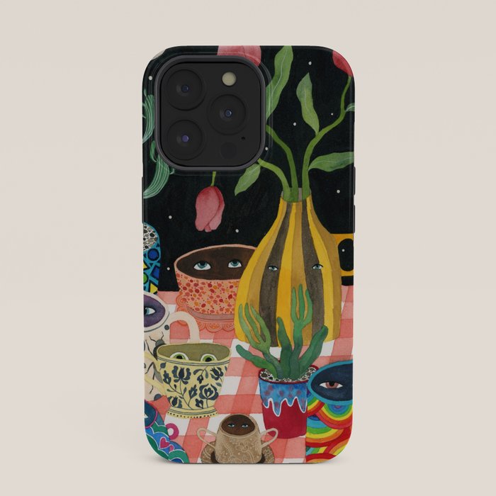 Suspicious mugs 2 iPhone Case Gallery Image 35