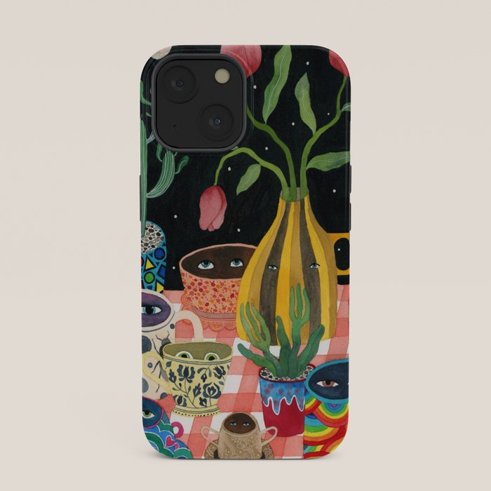 Suspicious mugs 2 iPhone Case Gallery Image 33