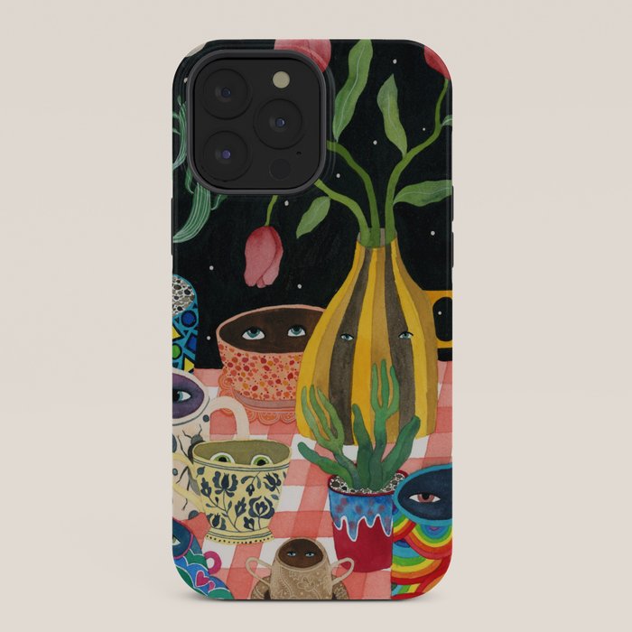 Suspicious mugs 2 iPhone Case Gallery Image 36
