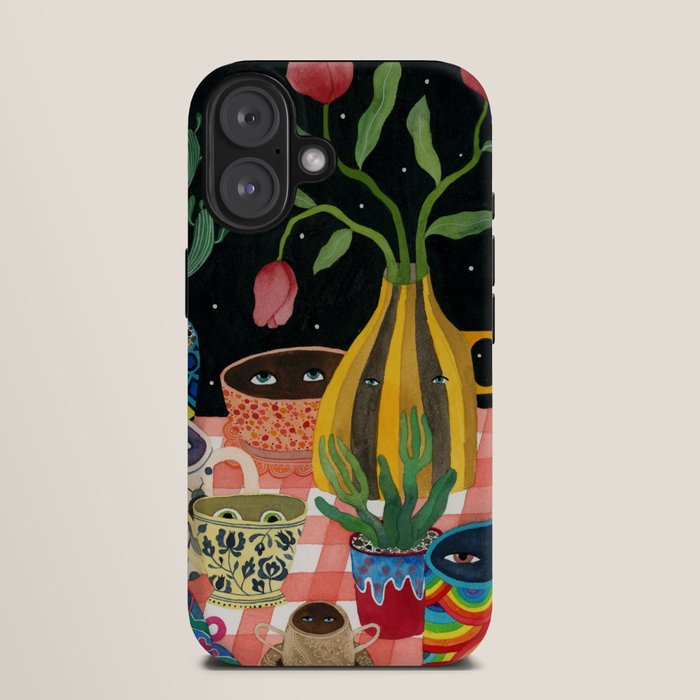 Suspicious mugs 2 iPhone Case Gallery Image 9