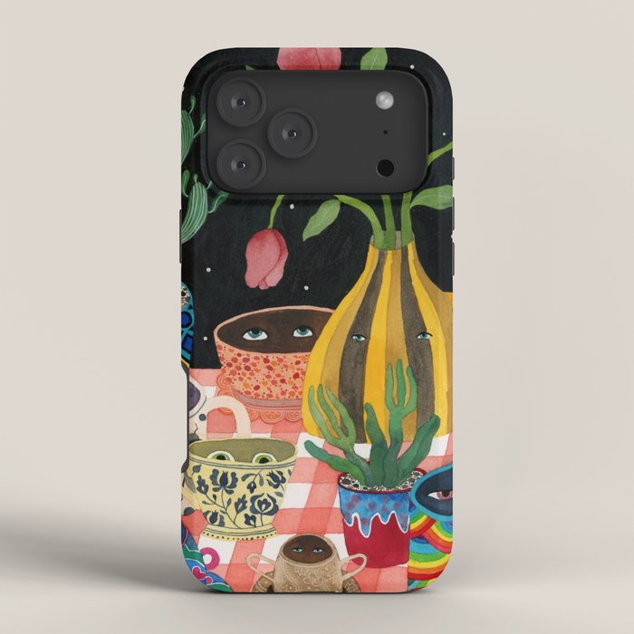 Suspicious mugs 2 iPhone Case Gallery Image 4