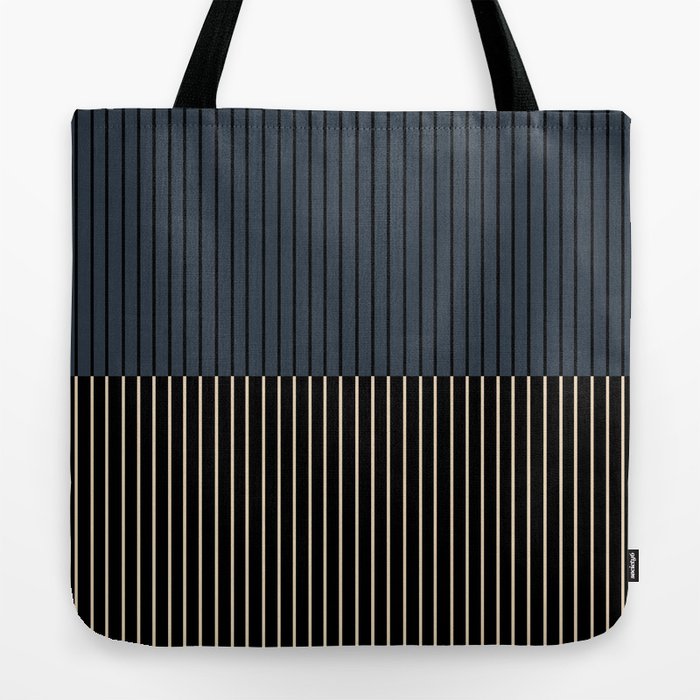 Color Block Lines XVII Tote Bag Gallery Image 2