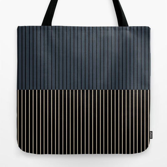 Color Block Lines XVII Tote Bag Gallery Image 2