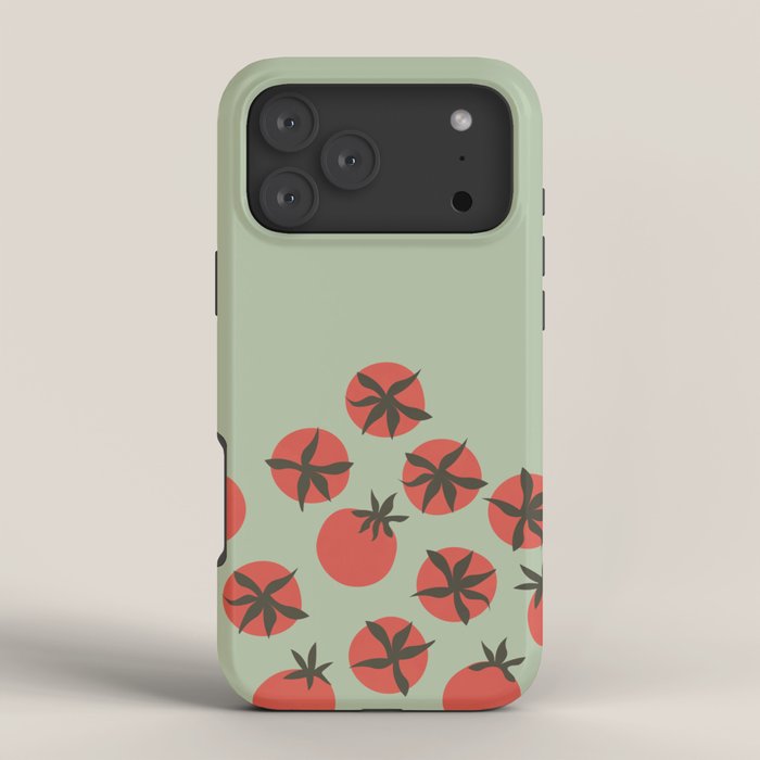 Tomato Print iPhone Case Gallery Image 4