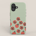 Tomato Print iPhone Case Gallery Image 1