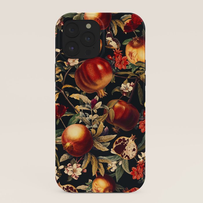 Pomegranate Garden II - Night iPhone Case Gallery Image 40