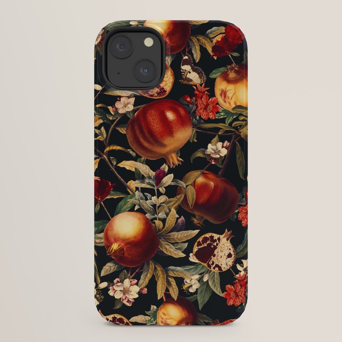 Pomegranate Garden II - Night iPhone Case Gallery Image 22