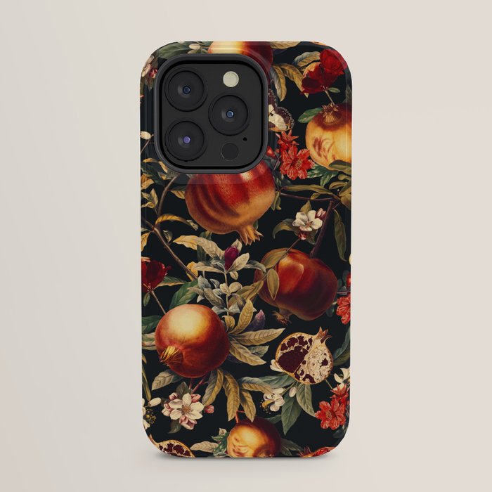 Pomegranate Garden II - Night iPhone Case Gallery Image 31