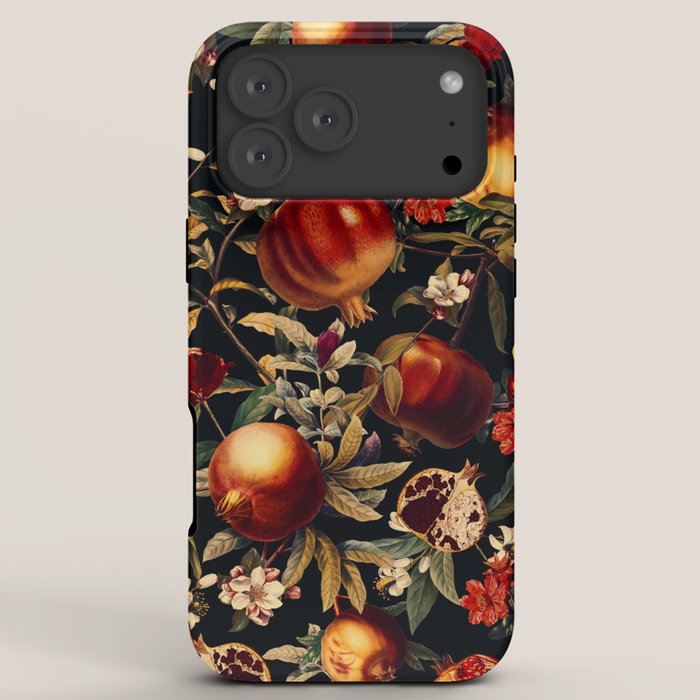 Pomegranate Garden II - Night iPhone Case Gallery Image 8