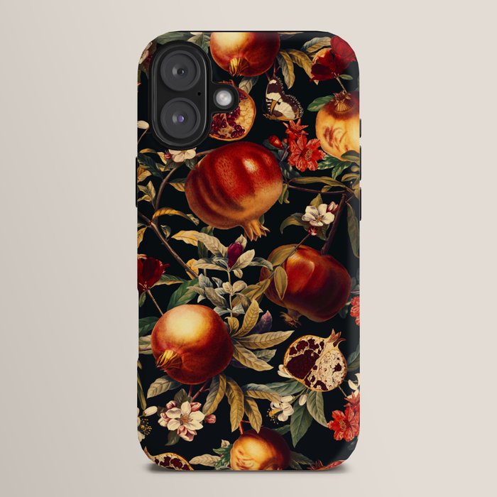Pomegranate Garden II - Night iPhone Case Gallery Image 14