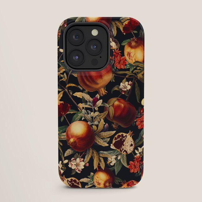 Pomegranate Garden II - Night iPhone Case Gallery Image 27