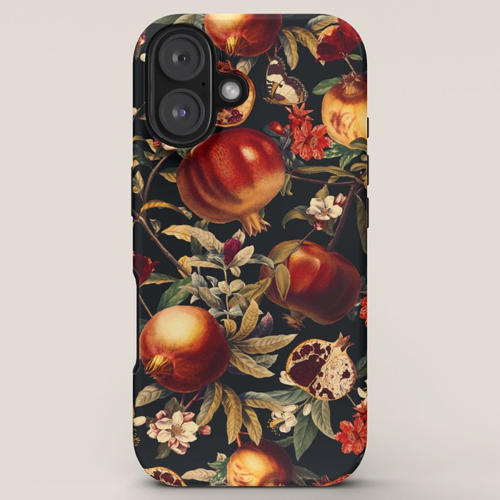 Pomegranate Garden II - Night iPhone Case Gallery Image 5