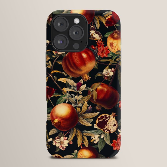 Pomegranate Garden II - Night iPhone Case Gallery Image 16