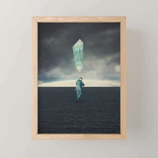 Living two whole lives with Burden Mini Art Print Gallery Image 1