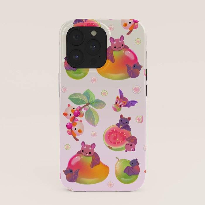 Fruit and bat - pastel iPhone Case Gallery Image 39