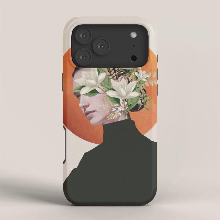 Lady Portrait 4 iPhone Case Gallery Image 4