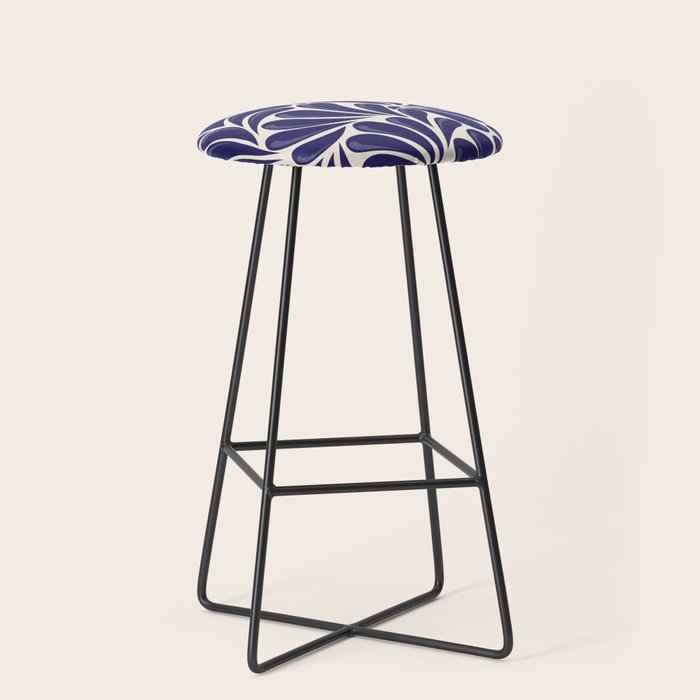 Mexican Talavera Organic Shapes by Akbaly Stool Gallery Image 1