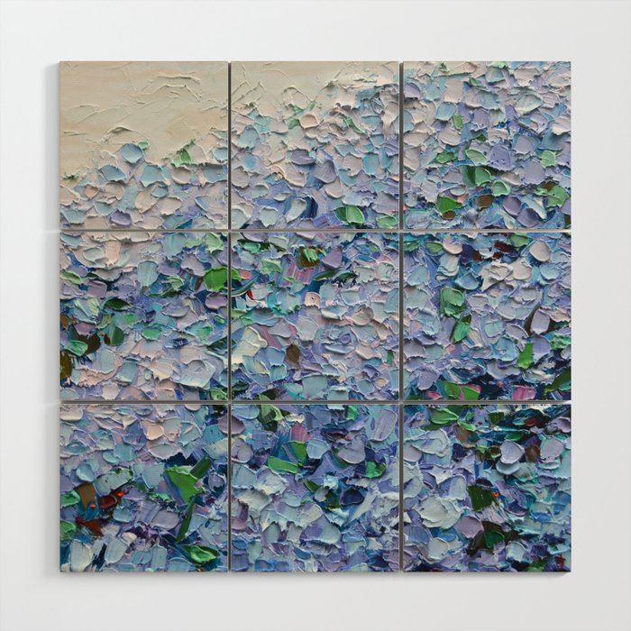 Nantucket Blues Wood Wall Art Gallery Image 2