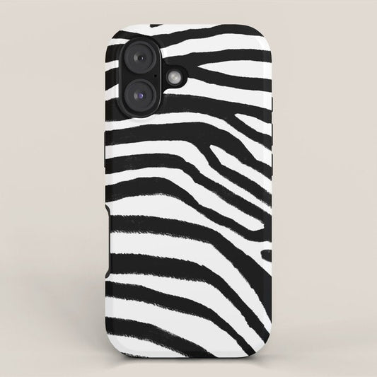 Zebra Stripes Pattern iPhone Case Gallery Image 1