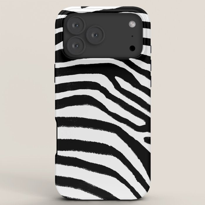 Zebra Stripes Pattern iPhone Case Gallery Image 8