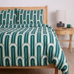 Bauhaus Brussels Brushed Cotton Duvet Cover Set