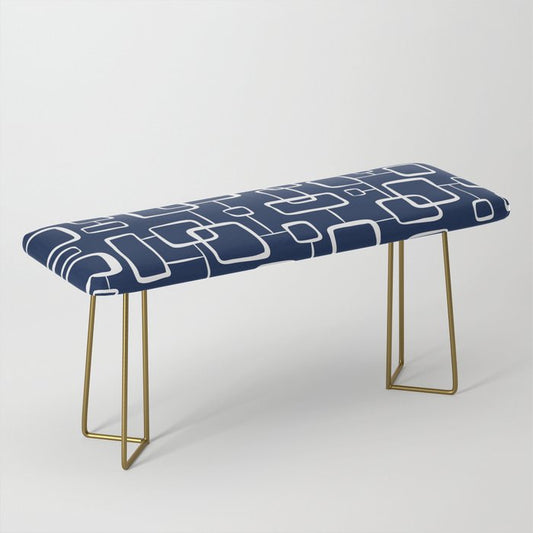 On The Quad - Navy Blue Bench Gallery Image 2