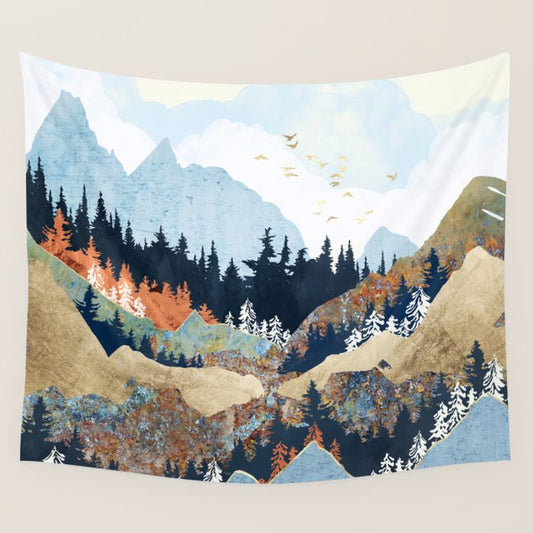 Spring Flight Wall Tapestry Gallery Image 2