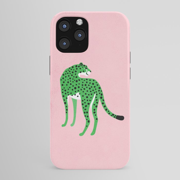 The Stare 2: Tropical Green Cheetah Edition iPhone Case Gallery Image 43