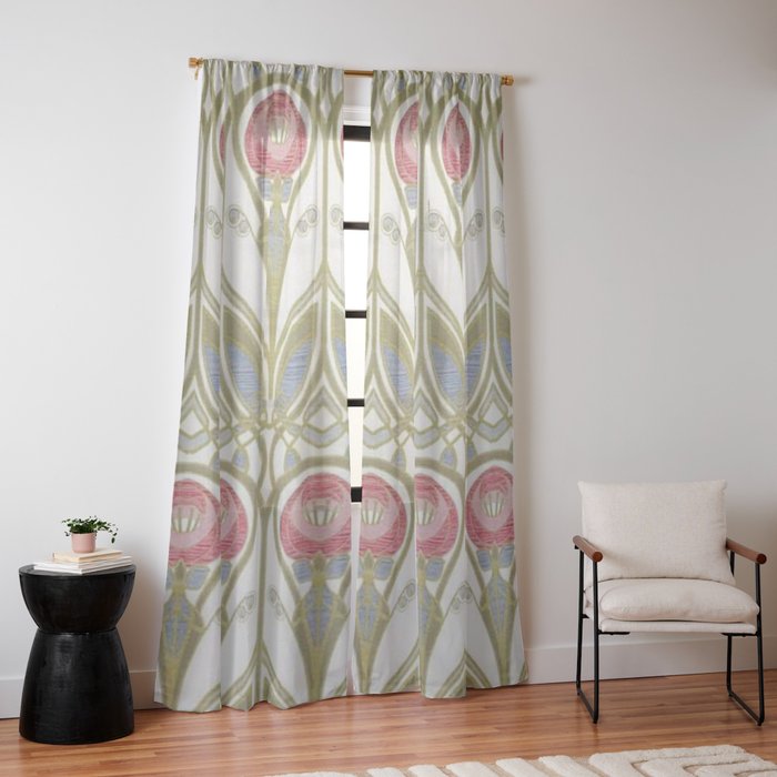 Window - Charles Rennie Mackintosh Window Curtain Gallery Image 14