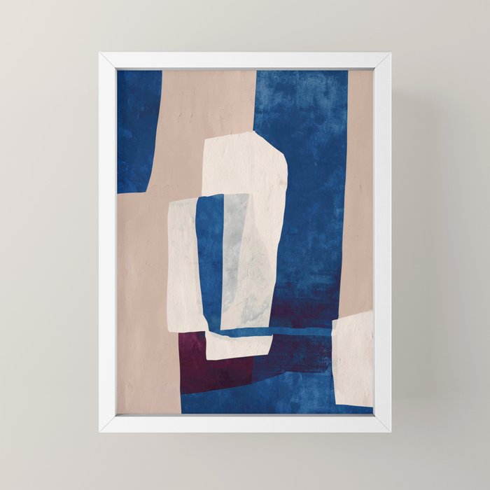 Quiet Geometry Mini Art Print Gallery Image 4
