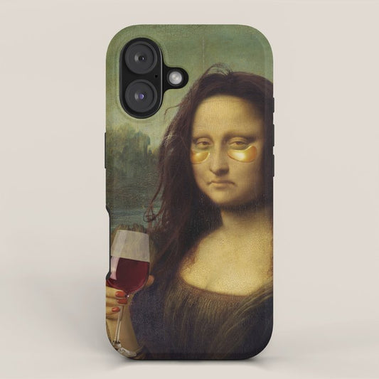 Drunk Lisa iPhone Case Gallery Image 1