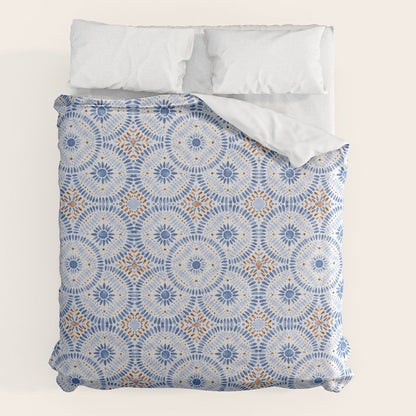 Boho Tiles Mandala Duvet Cover Gallery Image 2
