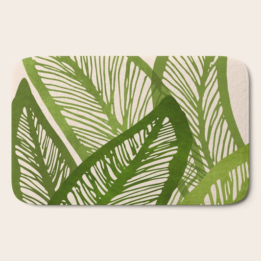 Green Tropics Bath Mat Gallery Image 2