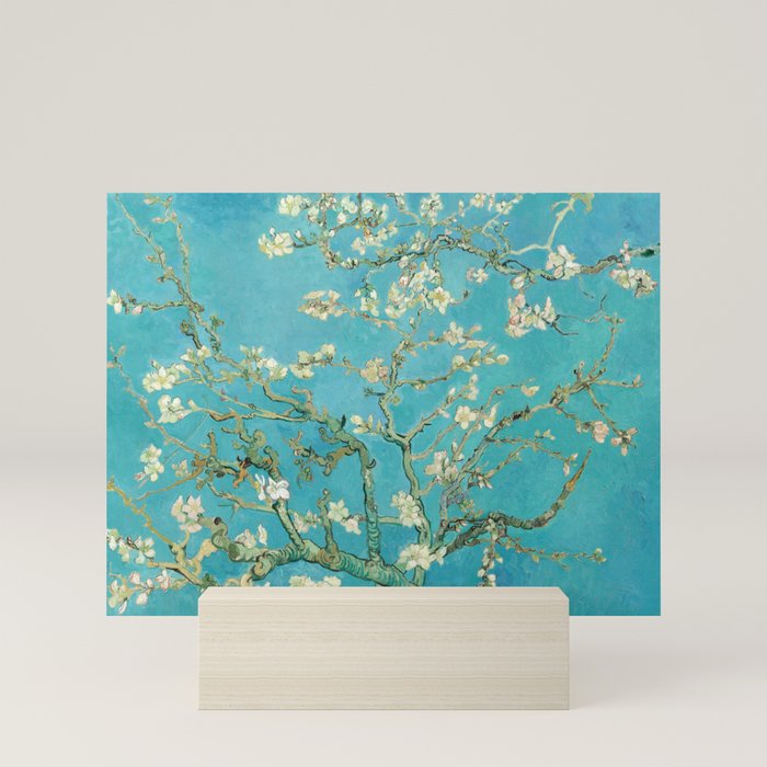 Van Gogh Almond Blossoms Painting Mini Art Print Gallery Image 5