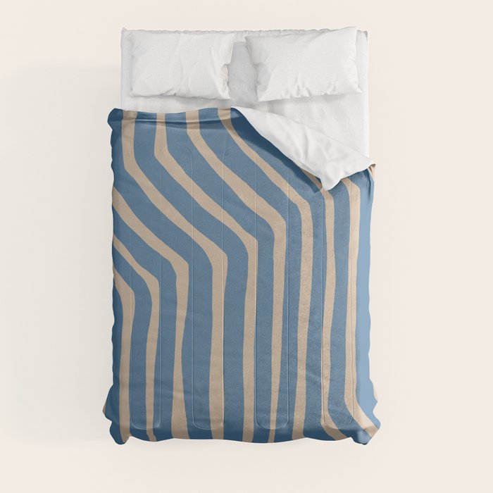 Towa in denim blue Comforter Gallery Image 3