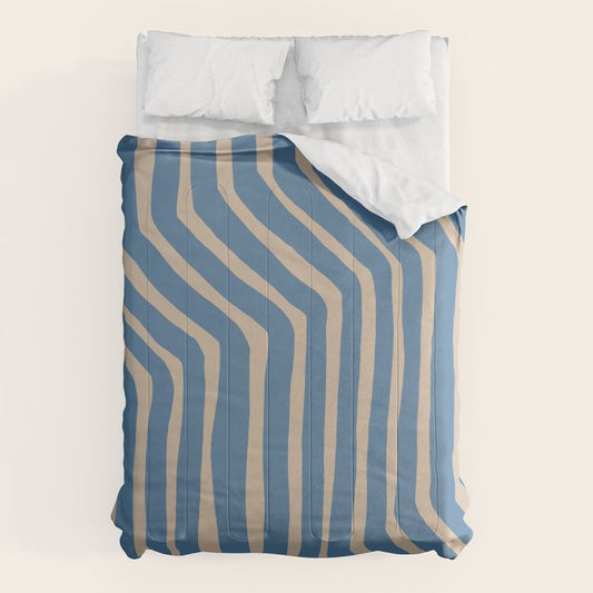 Towa in denim blue Comforter Gallery Image 1
