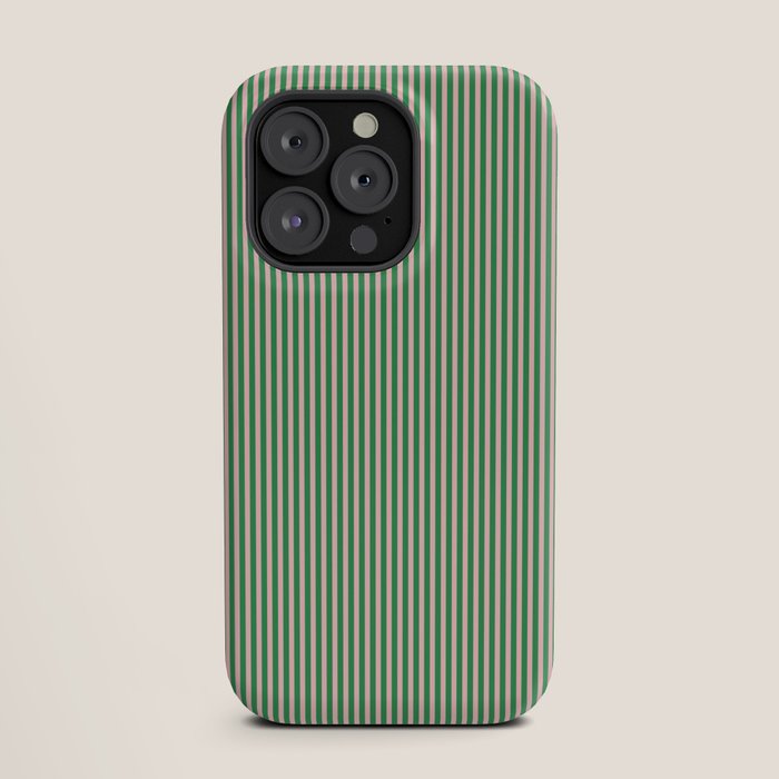 Narrow Stripes Green and Pink Vertical Pattern iPhone Case Gallery Image 19
