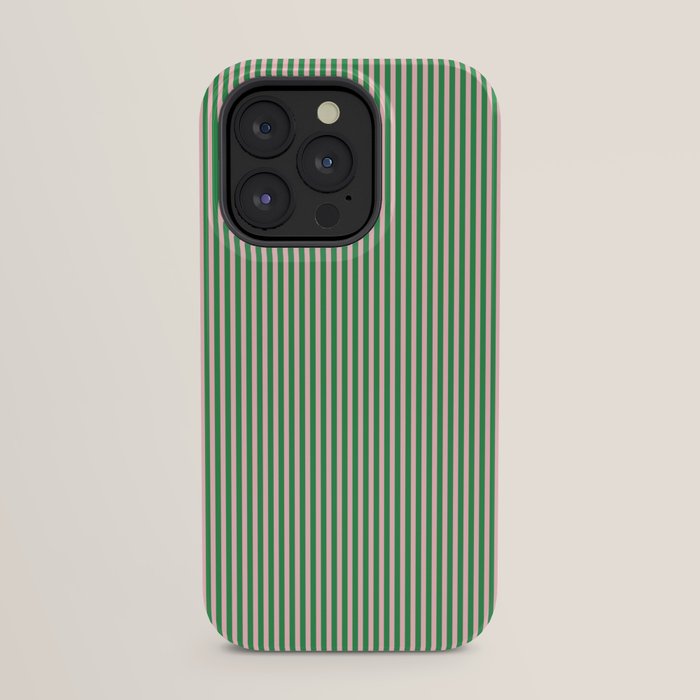 Narrow Stripes Green and Pink Vertical Pattern iPhone Case Gallery Image 31
