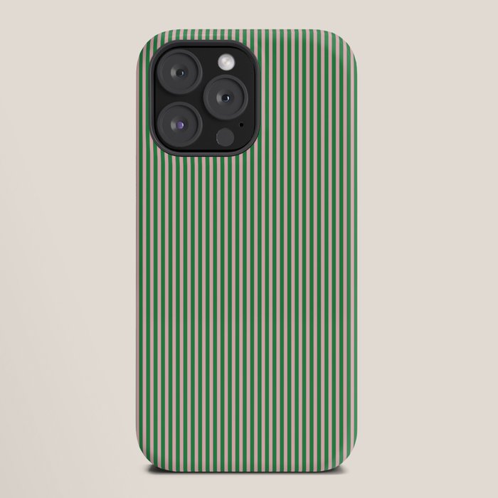 Narrow Stripes Green and Pink Vertical Pattern iPhone Case Gallery Image 20