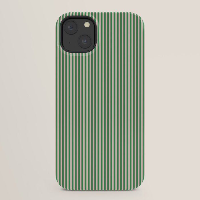 Narrow Stripes Green and Pink Vertical Pattern iPhone Case Gallery Image 22