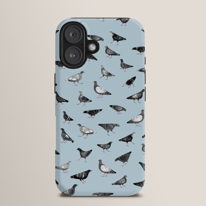Pigeons Doing Pigeon Things iPhone Case Gallery Image 13