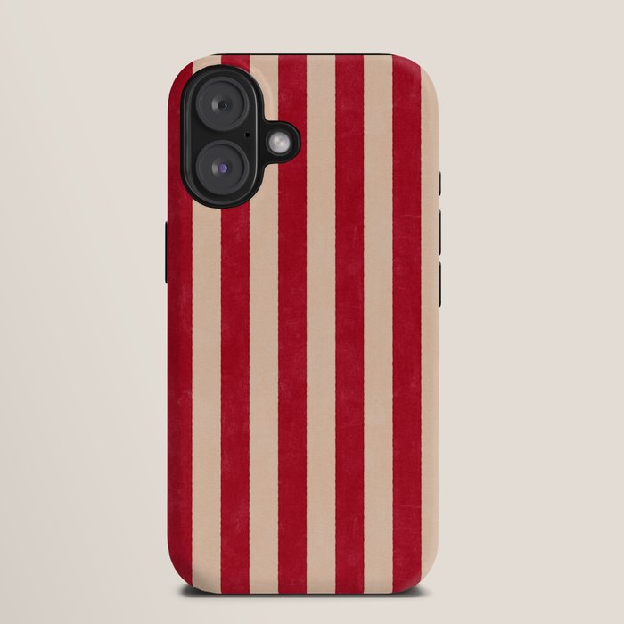 STRIPES 001 L - Tomato iPhone Case Gallery Image 9