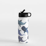 Whale Shark Pattern Party Water Bottle Gallery Image 1