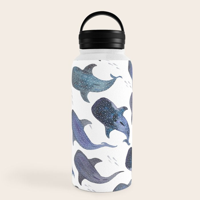 Whale Shark Pattern Party Water Bottle Gallery Image 6