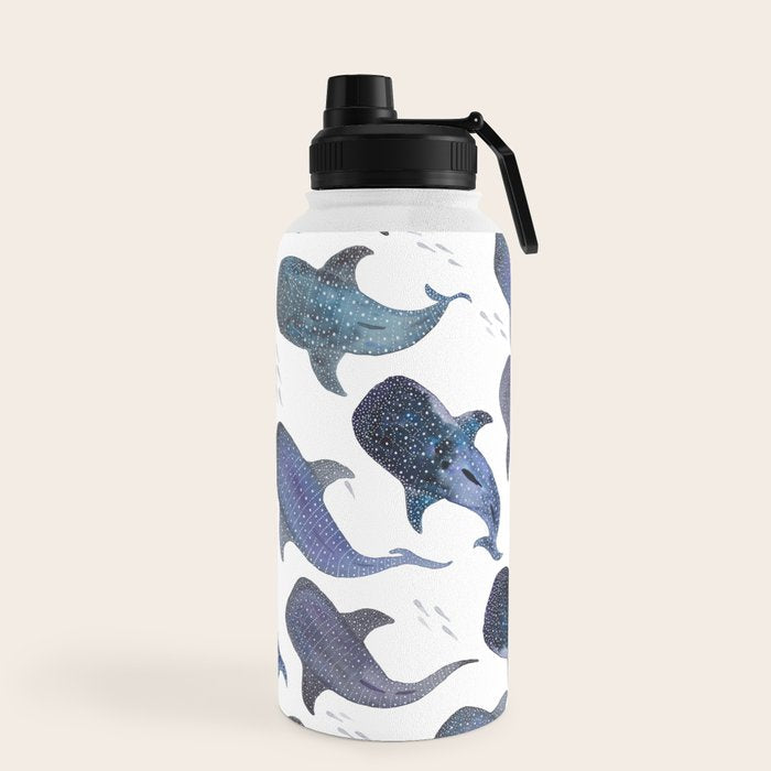 Whale Shark Pattern Party Water Bottle Gallery Image 5