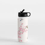 Birds and cherry blossoms Water Bottle Gallery Image 1