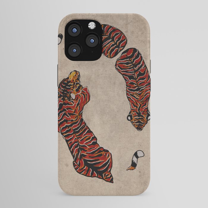 Two Tigers -- Ukiyo-e Style iPhone Case Gallery Image 43